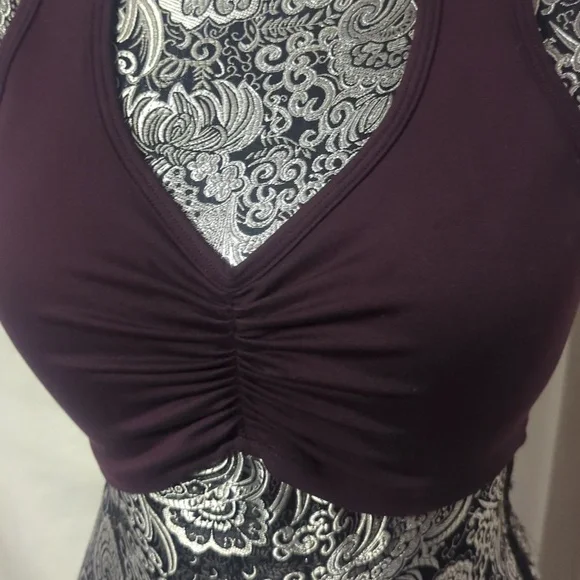 NWT Bombshell Sportswear Purple Sports Bra - Picture 3 of 10